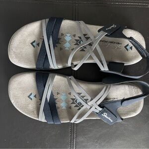 Skechers Women’s Sandals in Navy and Gray